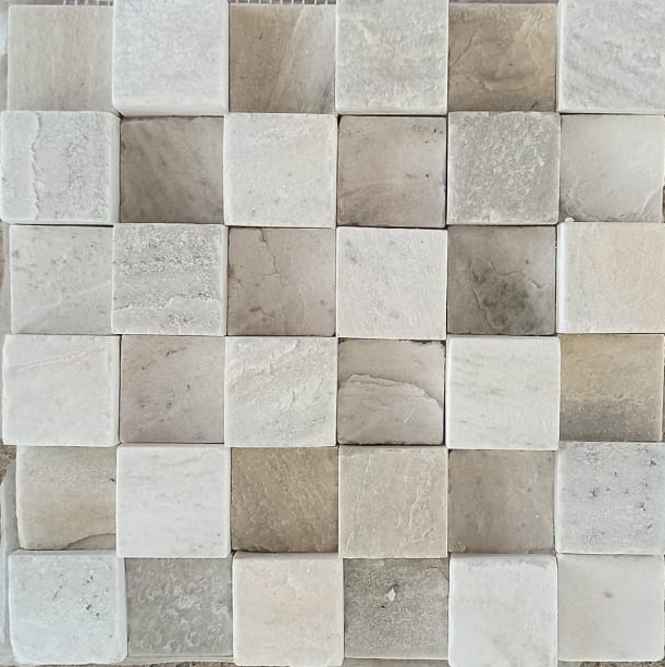 Mosaico Xadrez 10x10 São Tomé - Imagem 8