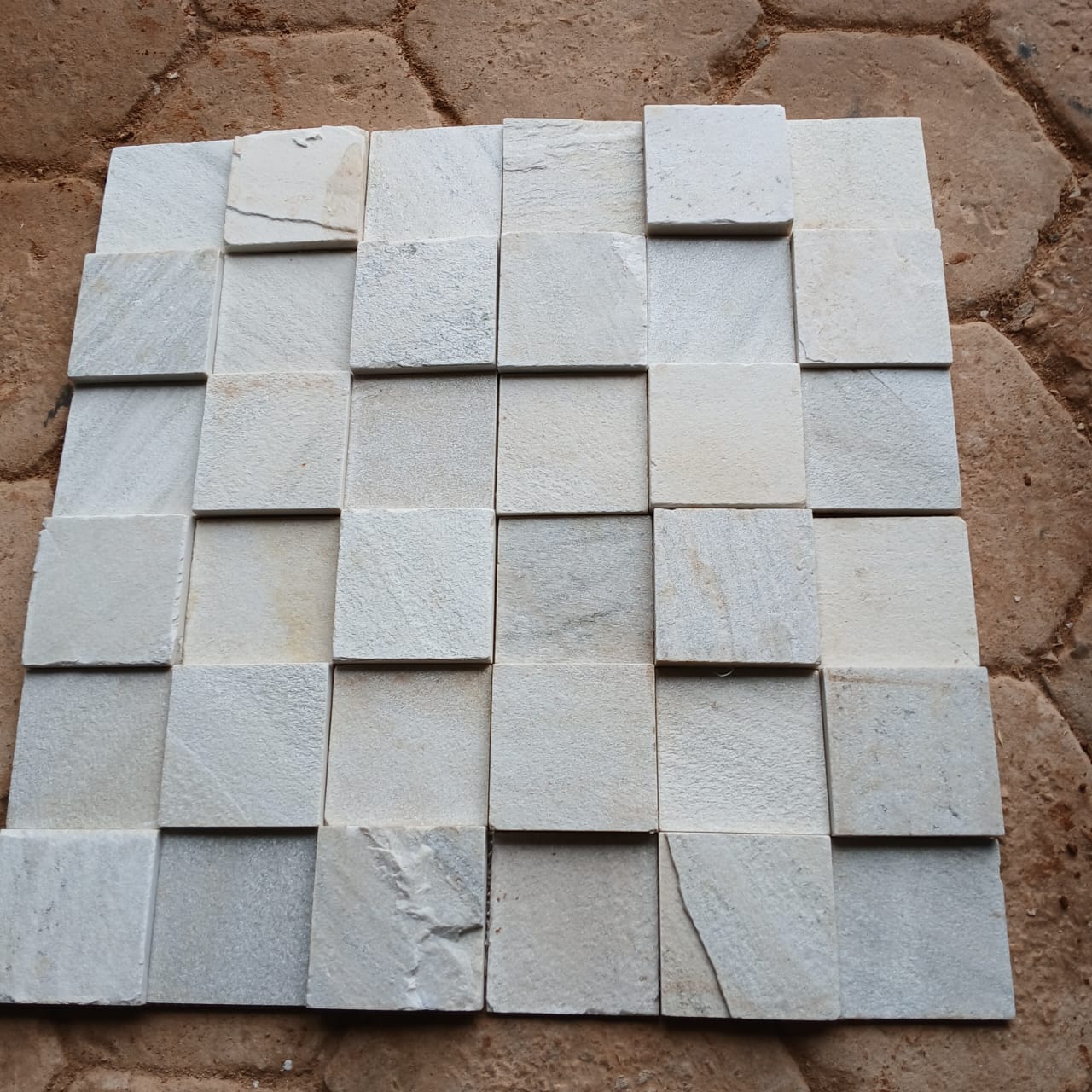Mosaico Xadrez 10x10 São Tomé - Imagem 11